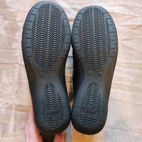 Rieker Antistress Comfort Brown Slip On Loafers, Women's Size 39, Gently Used - Picture 6 of 11